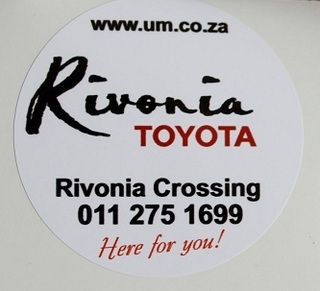 rivonia toyota liscense disks