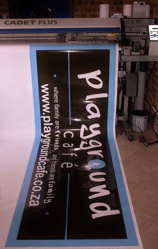 playground cafe sign print