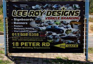 lee roy designs banner