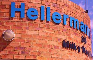 outside signage hellermann tyton